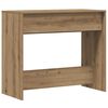 vidaXL Mesa consola madera de ingenier&iacute;a roble artesanal 89x41x76,5 cm