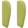 vidaXL Oreja de cabecero Verde 40 x 23 x 6 cm tela