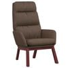 vidaXL Sill&oacute;n de relax de tela gris taupe