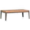 vidaXL Mesa de centro de jard&iacute;n madera maciza de acacia 110x55x36 cm