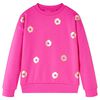 vidaXL Sudadera infantil rosa oscuro 140