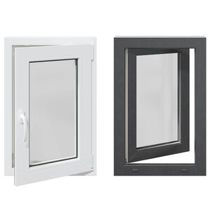 vidaXL Ventana de s&oacute;tano oscilante y abatible RISOR 50 x 75 cm