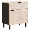vidaXL Armario de Noche 50 x 33 x 60 cm Madera de mango maciza