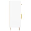 vidaXL Aparador de madera de ingenier&iacute;a blanco 69,5x34x90 cm