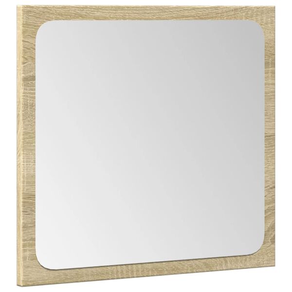 vidaXL Set de muebles de ba&ntilde;o 3 pzas madera contrachapada roble Sonoma