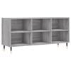 vidaXL Mueble de TV madera de ingenier&iacute;a gris Sonoma 103,5x30x50 cm