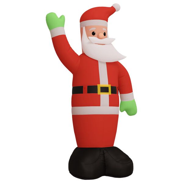 vidaXL Papá Noel inflable de Navidad con LED 820 cm