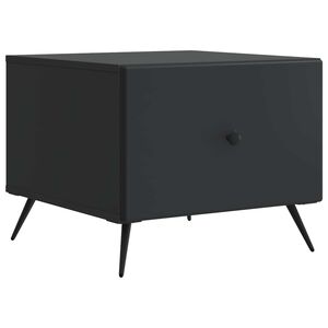 vidaXL Mesa de Caf&eacute; Negro 49 x 50 x 40 cm Madera de Ingenier&iacute;a