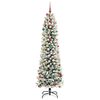vidaXL &Aacute;rbol de Navidad artificial 240 cm PVC, Metal y Pl&aacute;stico