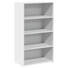vidaXL Aparador alto madera de ingenier&iacute;a blanco 70x41x124 cm