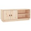 vidaXL Mueble de TV de madera maciza de pino 105x34x40 cm