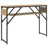 vidaXL MesaConsola Roble artisan Madera de ingenier&iacute;a 105x30x75cm