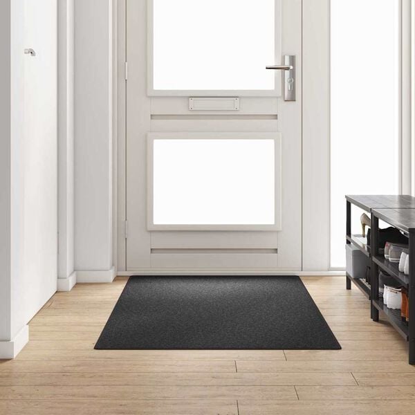 vidaXL Runner de Alfombra Gris oscuro 100 x 200 cm 100% Polipropileno