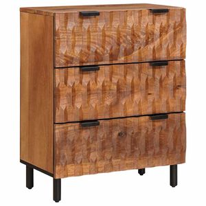 vidaXL Aparador 60 x 33 x 75 cm Madera de mango maciza