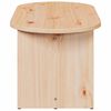 vidaXL Mesa de Café Natural 80 x 39,5 x 35 cm Madera maciza de Pino