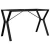 vidaXL Patas de mesa de comedor estructura Y acero 120x60x73 cm