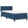 vidaXL Cama tipo Box Spring con colch&oacute;n Azul 200 x 100 cm tela