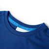 Camiseta infantil azul oscuro 128
