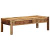 vidaXL Mesa de Caf&eacute; Marr&oacute;n 110 x 54 x 35 cm Madera s&oacute;lida recuperada