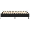 vidaXL Estructura de cama con somier terciopelo negro 140x190 cm