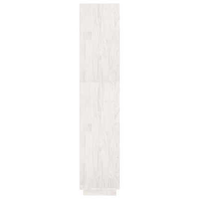 vidaXL Estantería/divisor de espacios madera pino blanco 60x35x167 cm