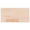 vidaXL Tabla de estanter&iacute;a madera maciza roble sin tratar 40x20x2,5 cm