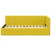 vidaXL Estructura de cama en esquina Amarillo 90 cm x 200 cm