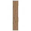 vidaXL Alacena Roble artesanal 50 x 42,5 x 225 cm Madera contrachapada
