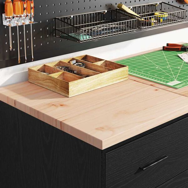 vidaXL Armario de almacenamiento para garaje negro 40x51x85 cm