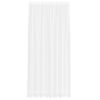 vidaXL Cortina de Encaje Blanco 280 x 200 cm Poli&eacute;ster