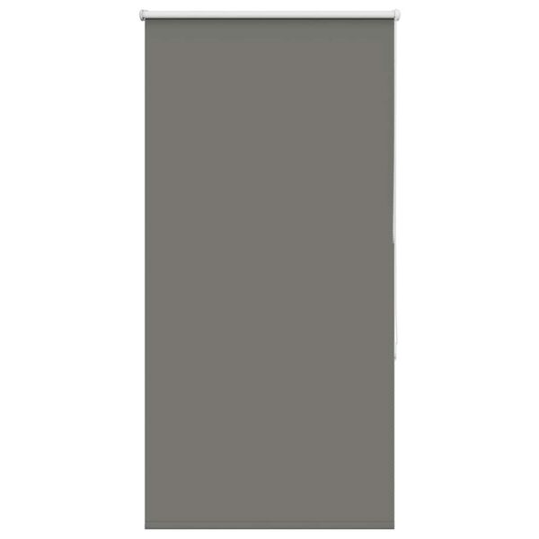 vidaXL Estor Enrollable Opaco gris 65x175 cm Tela Ancho 60,7 cm