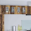 vidaXL Mueble de Cocina con estante 2 pcs Madera vieja 60 x 31 x 40 cm
