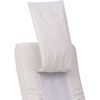 vidaXL Sillón de masaje shiatsu cuero sintético blanco