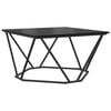 vidaXL Mesa de Caf&eacute; Roble Negro 80 x 80 x 45 cm