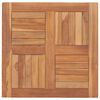 vidaXL Superficie de mesa de madera maciza de teca 60x60x2,5 cm