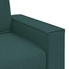 vidaXL Sill&oacute;n Sof&aacute; Tela Verde Oscuro 100x78x84 cm