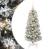 vidaXL Árbol de Navidad artificial con ramas articuladas 120 cm