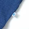 Camiseta infantil azul oscuro m&eacute;lange 104