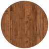 vidaXL Encimera &Oslash; 60 x 4 cm Redondo Madera de Roble S&oacute;lido