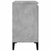 vidaXL Armario de lavabo madera contrachapada gris hormig&oacute;n 58x33x60cm