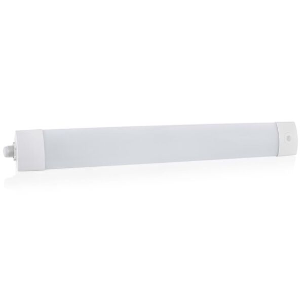 Smartwares L&aacute;mpara LED con sensor de movimiento blanca 60x50x7,5 cm