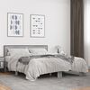 vidaXL Estructura cama madera ingenier&iacute;a metal gris Sonoma 150x200 cm