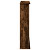 vidaXL Borde de chimenea madera ingenier&iacute;a roble ahumado 75x20x87,5 cm