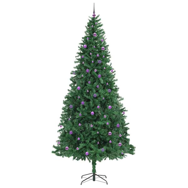 vidaXL &Aacute;rbol de Navidad artificial Verde 300 cm PVC, Metal y Pl&aacute;stico