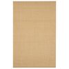 vidaXL Alfombra de sisal natural 66x100 cm