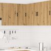 vidaXL Mueble de cocina esquina pared Porto roble artesanal