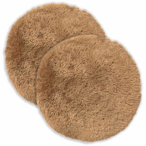 vidaXL Coj&iacute;n con almohada HEERLEN 6 uds. Gris topo Fleece PV