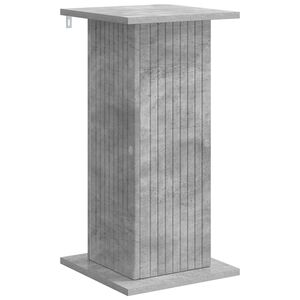vidaXL Soporte de plantas Gris Hormig&oacute;n 30,5 x 30 x 60,5 cm