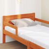 vidaXL Estructura de cama Marr&oacute;n 80 x 200 cm Madera de pino macizo