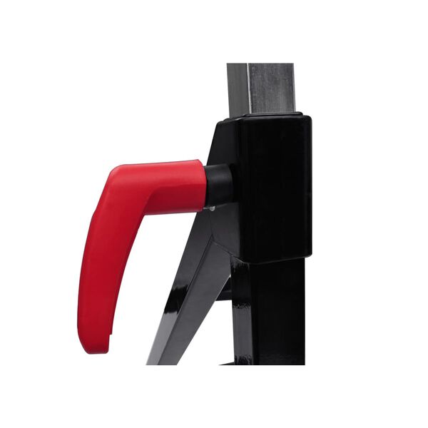 vidaXL Set de soportes de rodillo ajustables 2 unidades